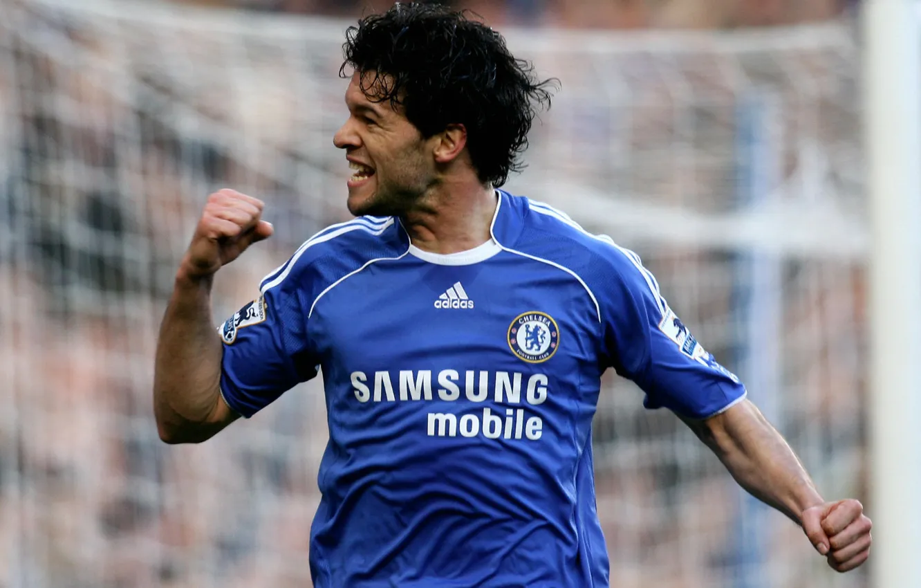 Photo wallpaper Chelsea, midfielder, Michael Ballack