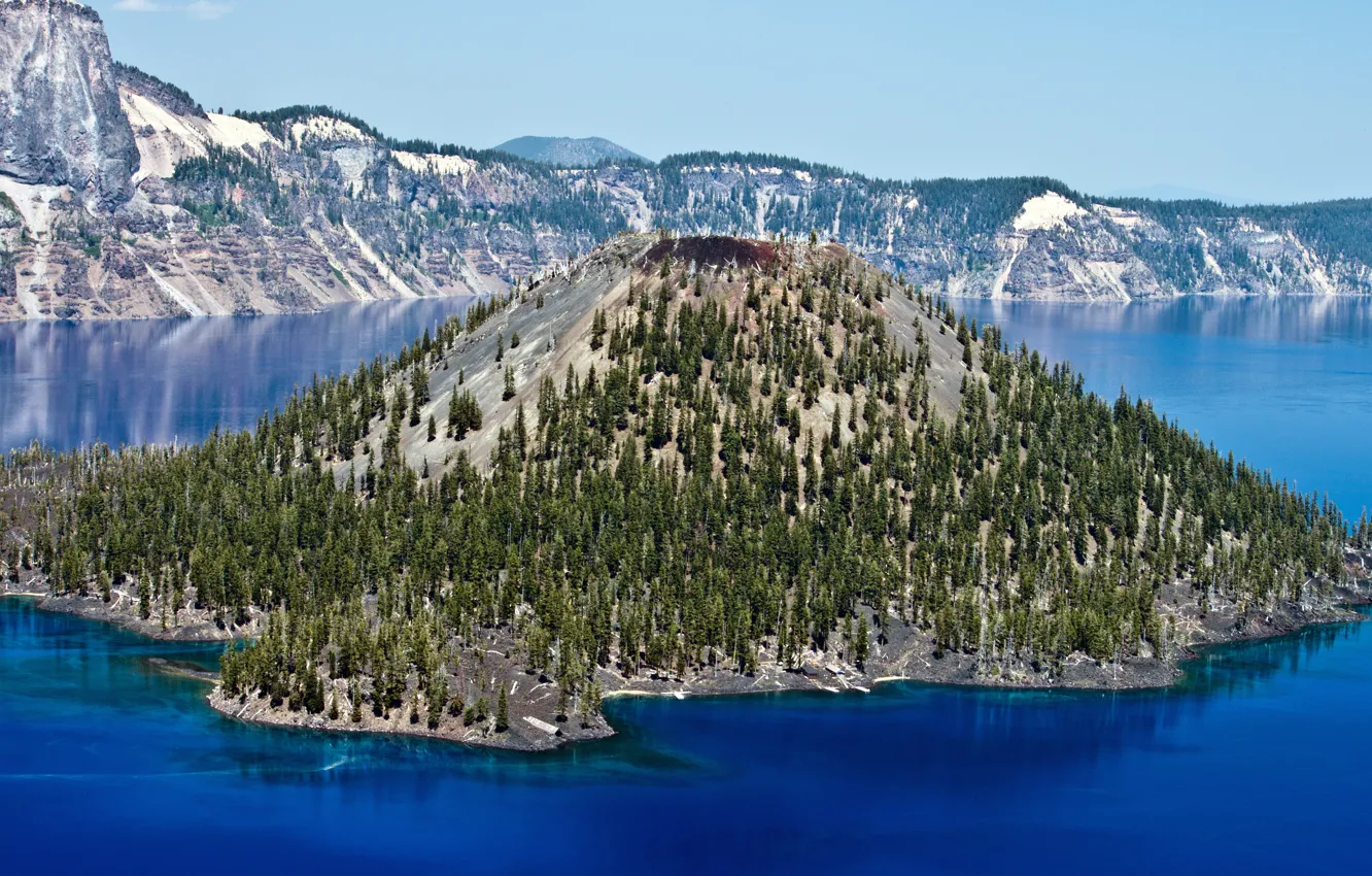 Photo wallpaper nature, island, nature, island