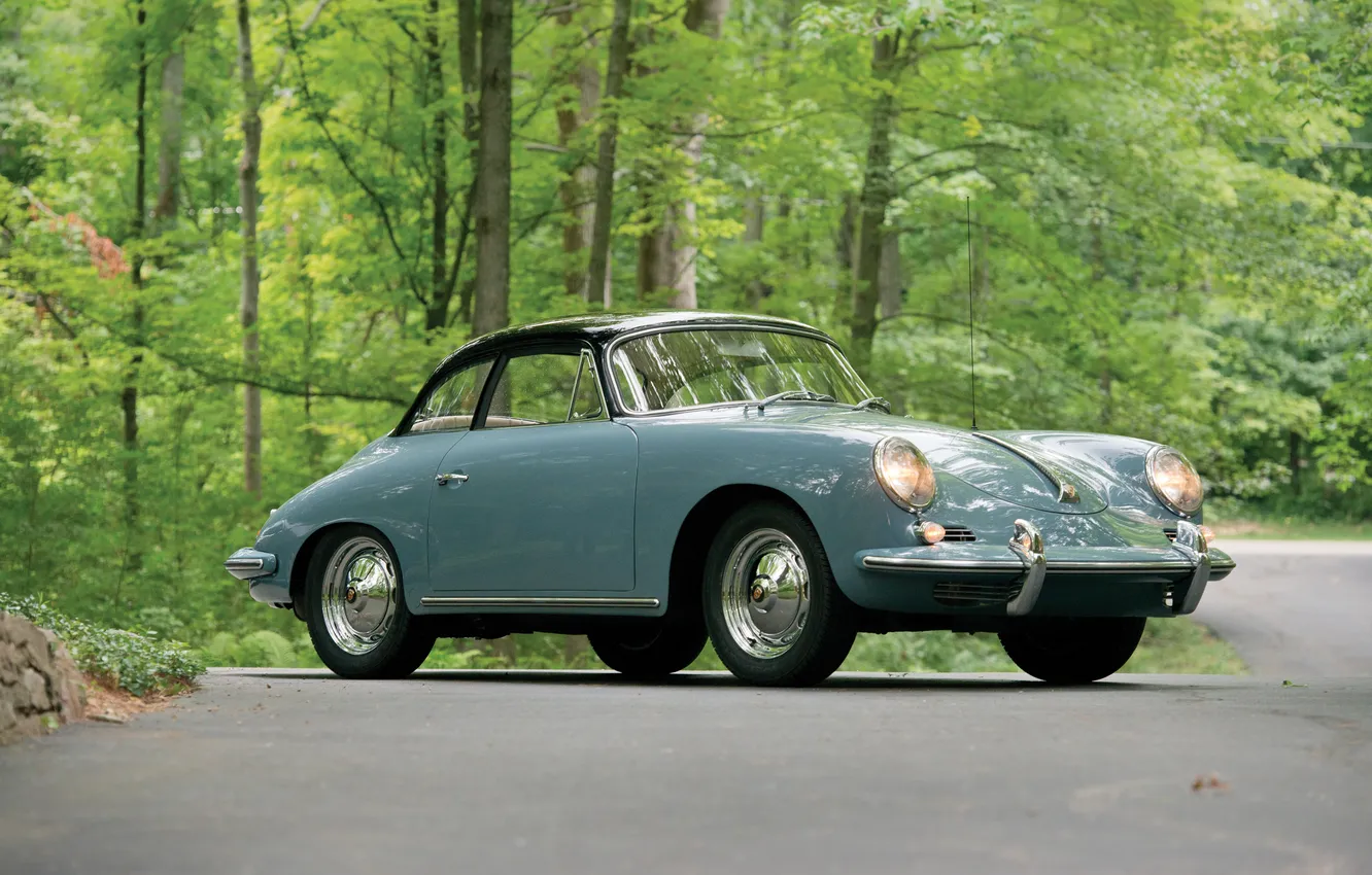 Photo wallpaper Porsche, 1962, 356, Porsche 356B 1600 Hardtop