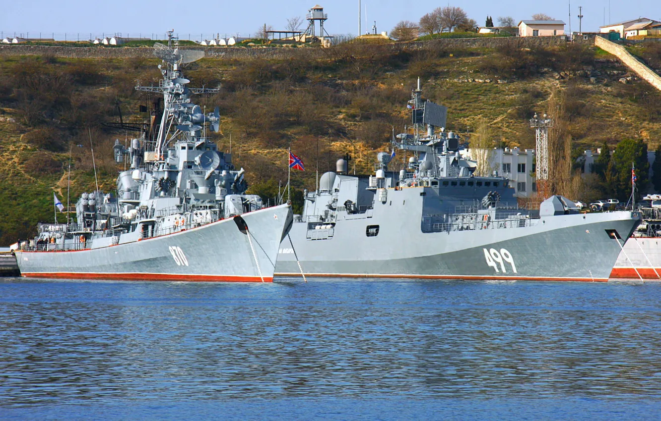 Photo wallpaper ship, Quick-witted, Sevastopol, guard, Admiral Makarov
