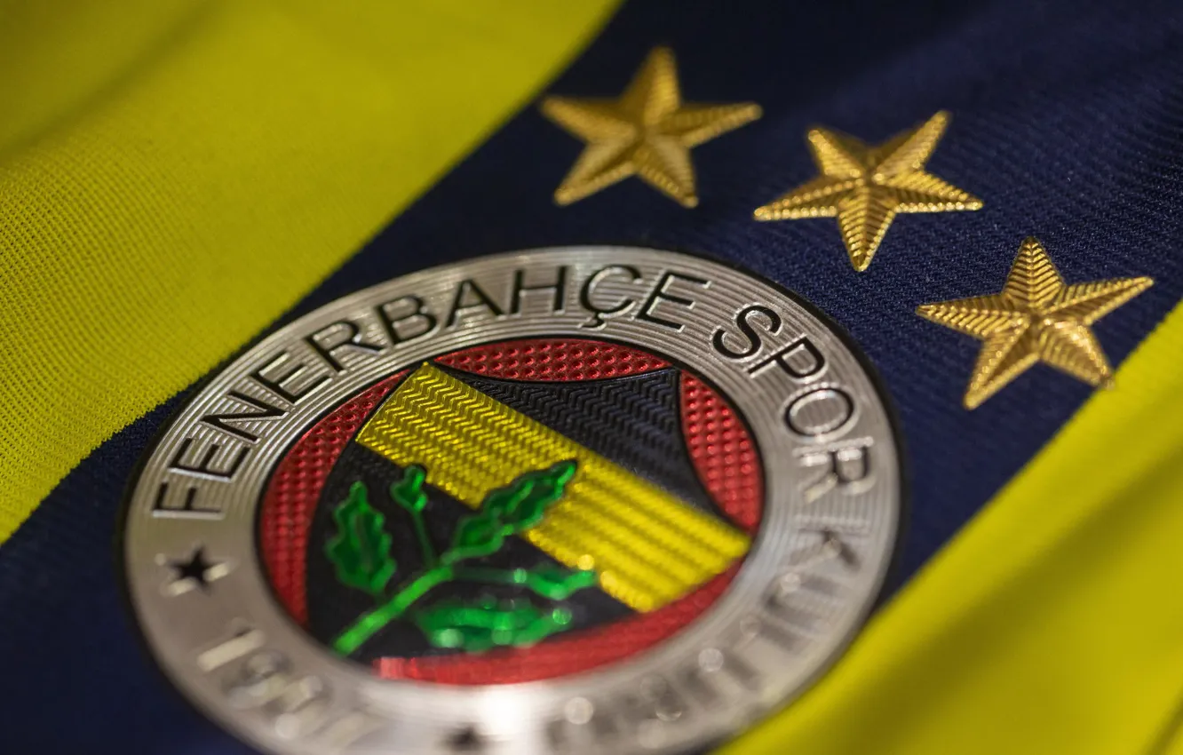 Photo wallpaper wallpaper, sport, logo, football, t-shirt, Fenerbahce