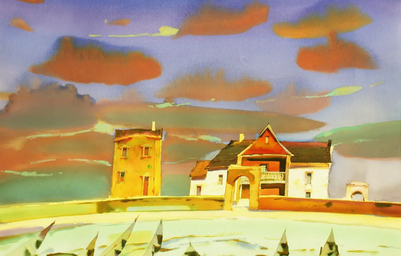 Photo wallpaper boat, home, 2012, ARUSHA VOZMUS, Here is not the case of Sharks