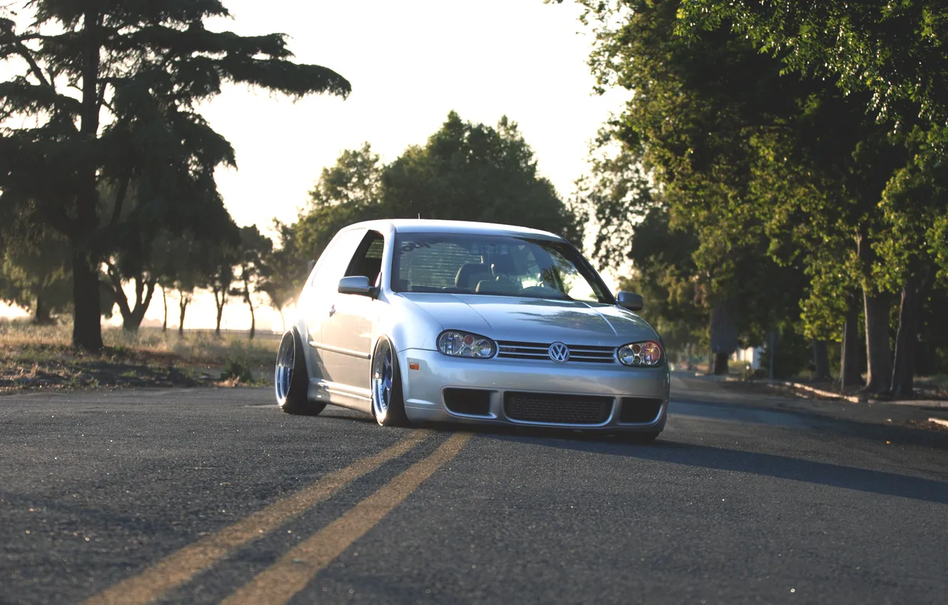 Photo wallpaper Volkswagen, Golf, golf, GTI, Volkswagen