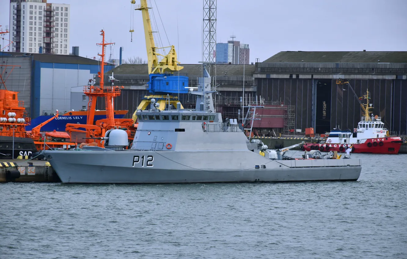 Photo wallpaper pier, The Baltic States, Dzukas