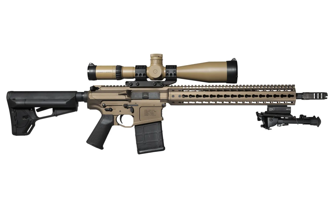 Photo wallpaper weapons, optics, assault rifle, fry