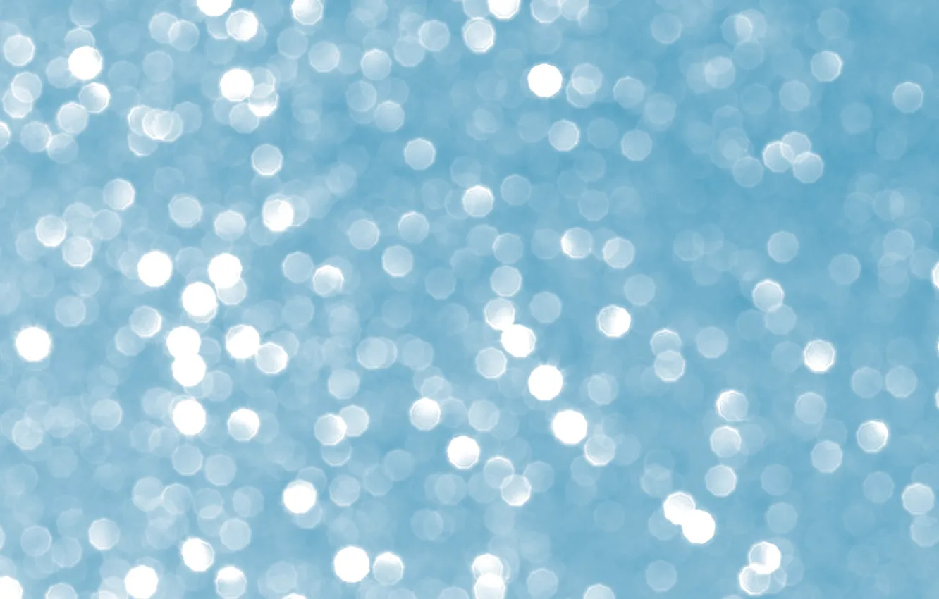 Photo wallpaper light, glare, lights, Shine, blue background, bokeh, textrua