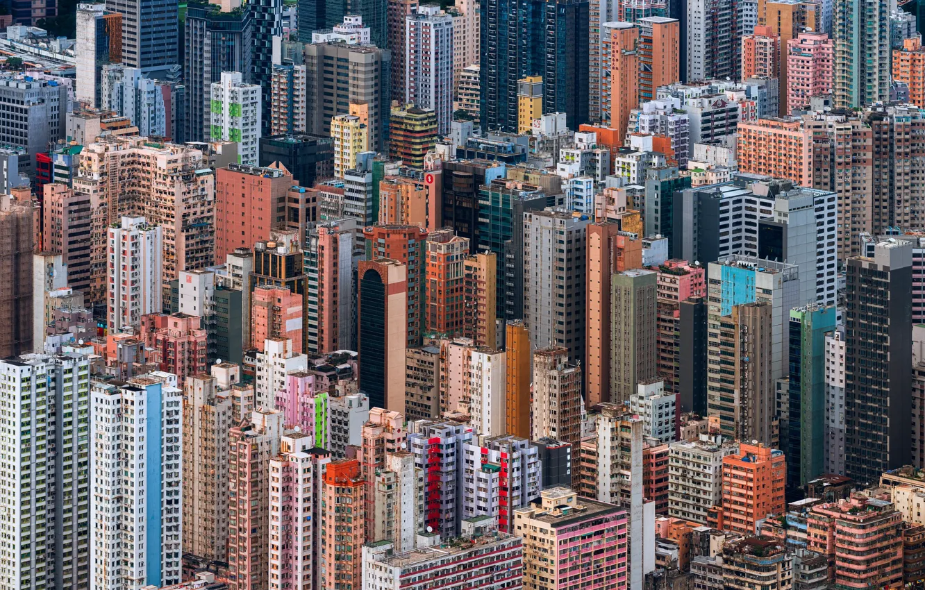 Photo wallpaper Hong Kong, Kowloon City, Jordon