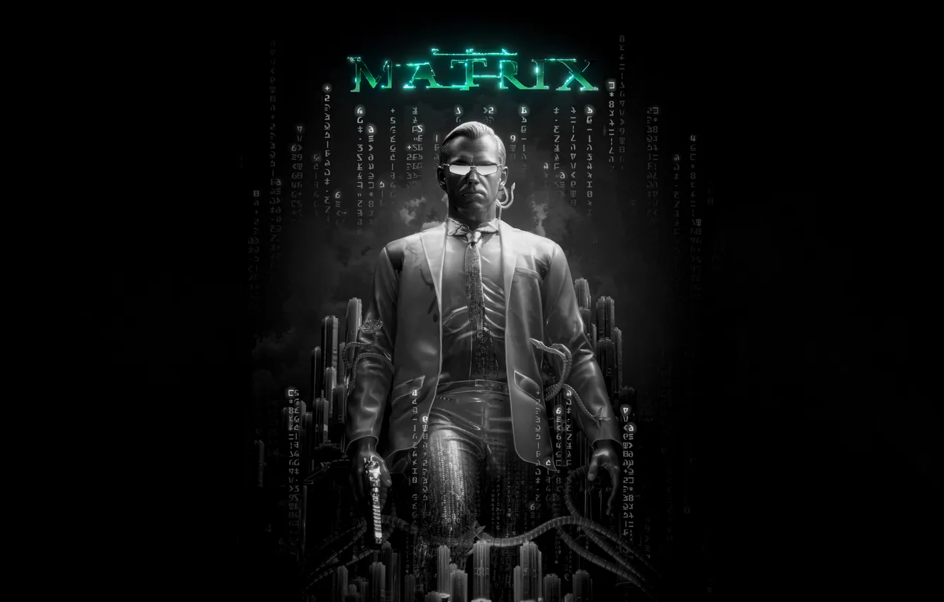 Photo wallpaper Agent Smith, Matrix