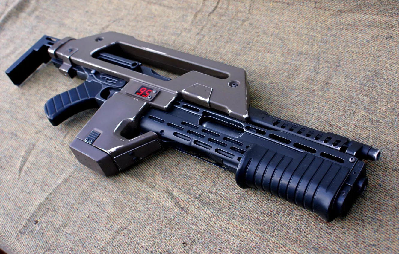 Photo wallpaper weapons, rifle, М41А, Pulse