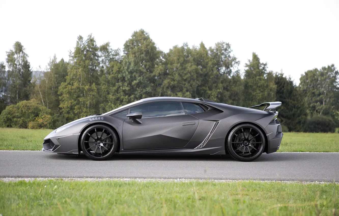 Photo wallpaper Lamborghini, supercar, side view, Mansory, Huracan, 2016, Torofeo, 1250 HP