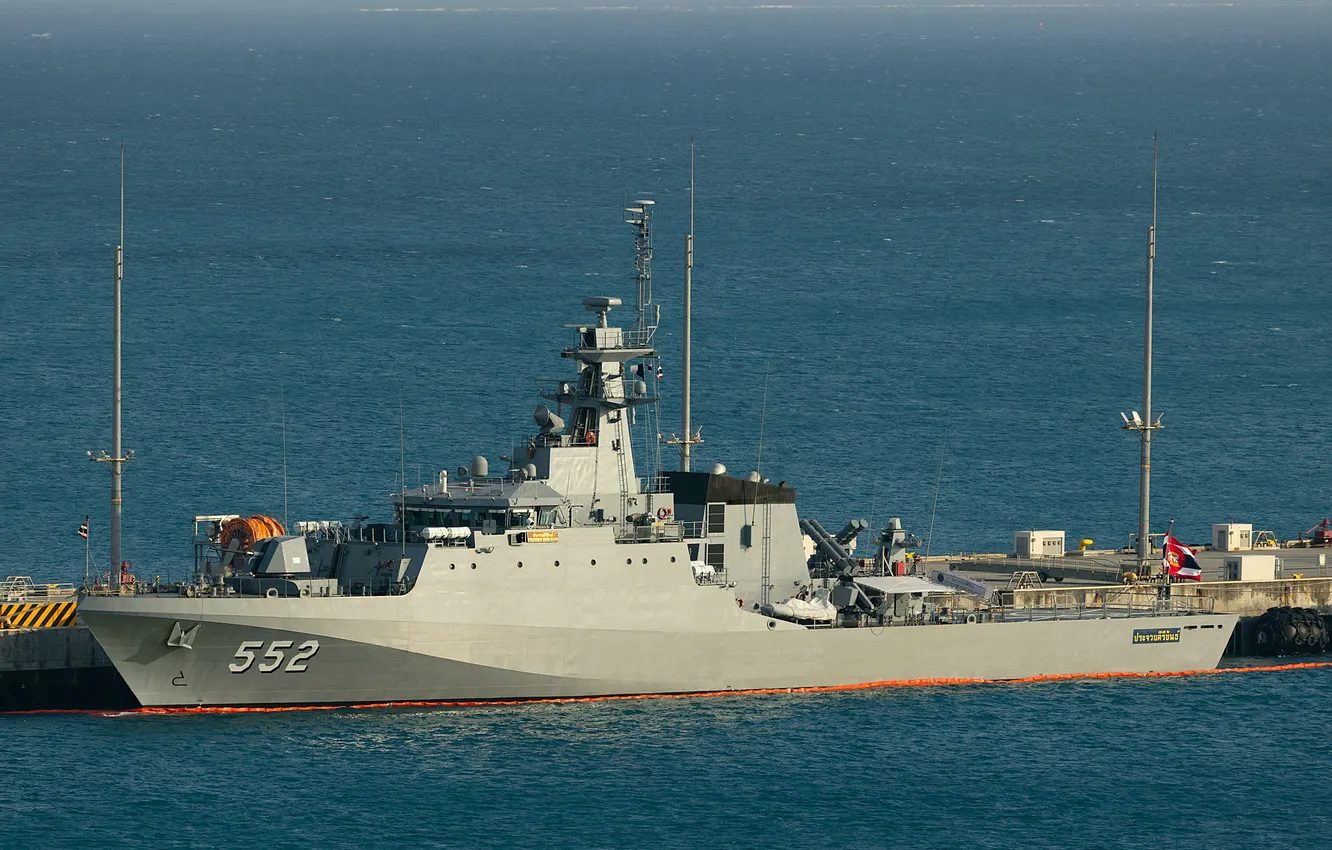 Photo wallpaper Thailand, HTMS Prashuap Khiri Khan, OPV-552