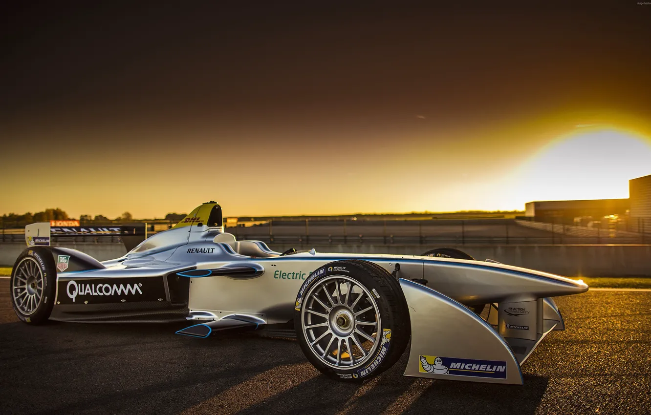 Photo wallpaper 2015, formula e, virgin racing, electric cars, Official FIA Formula E Championship