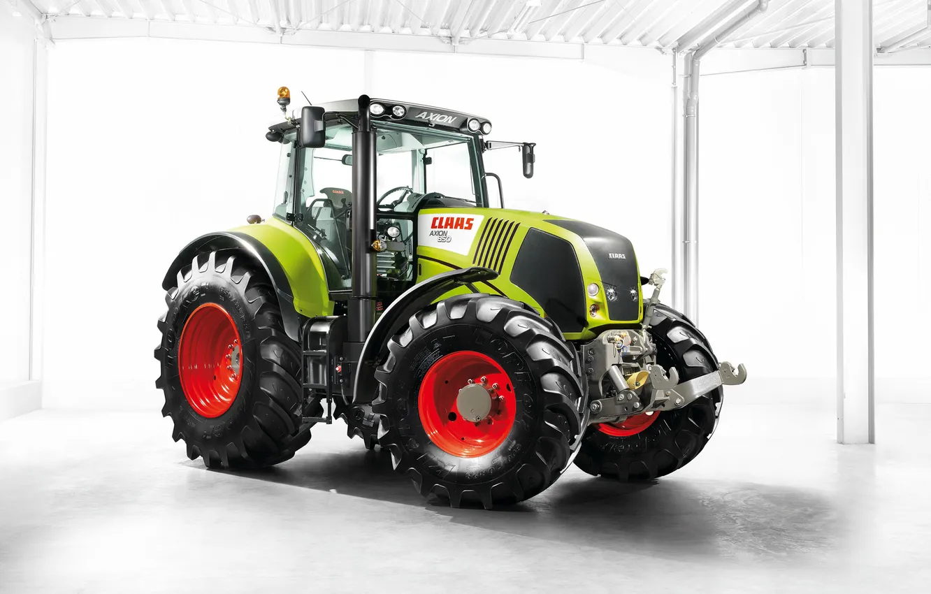 Photo wallpaper tractor, Claas, Axion 850