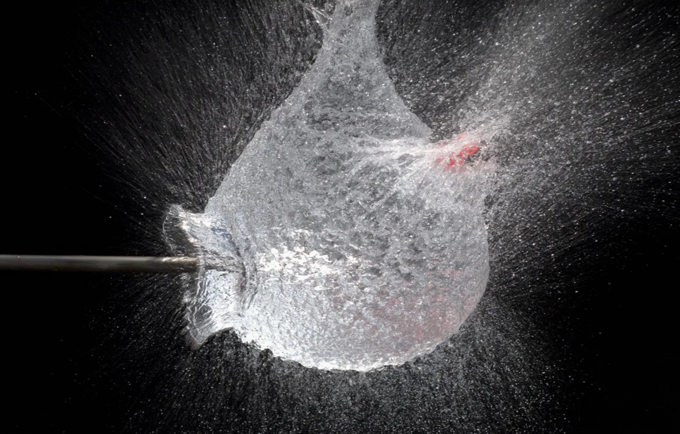 Photo wallpaper water, the explosion, movement