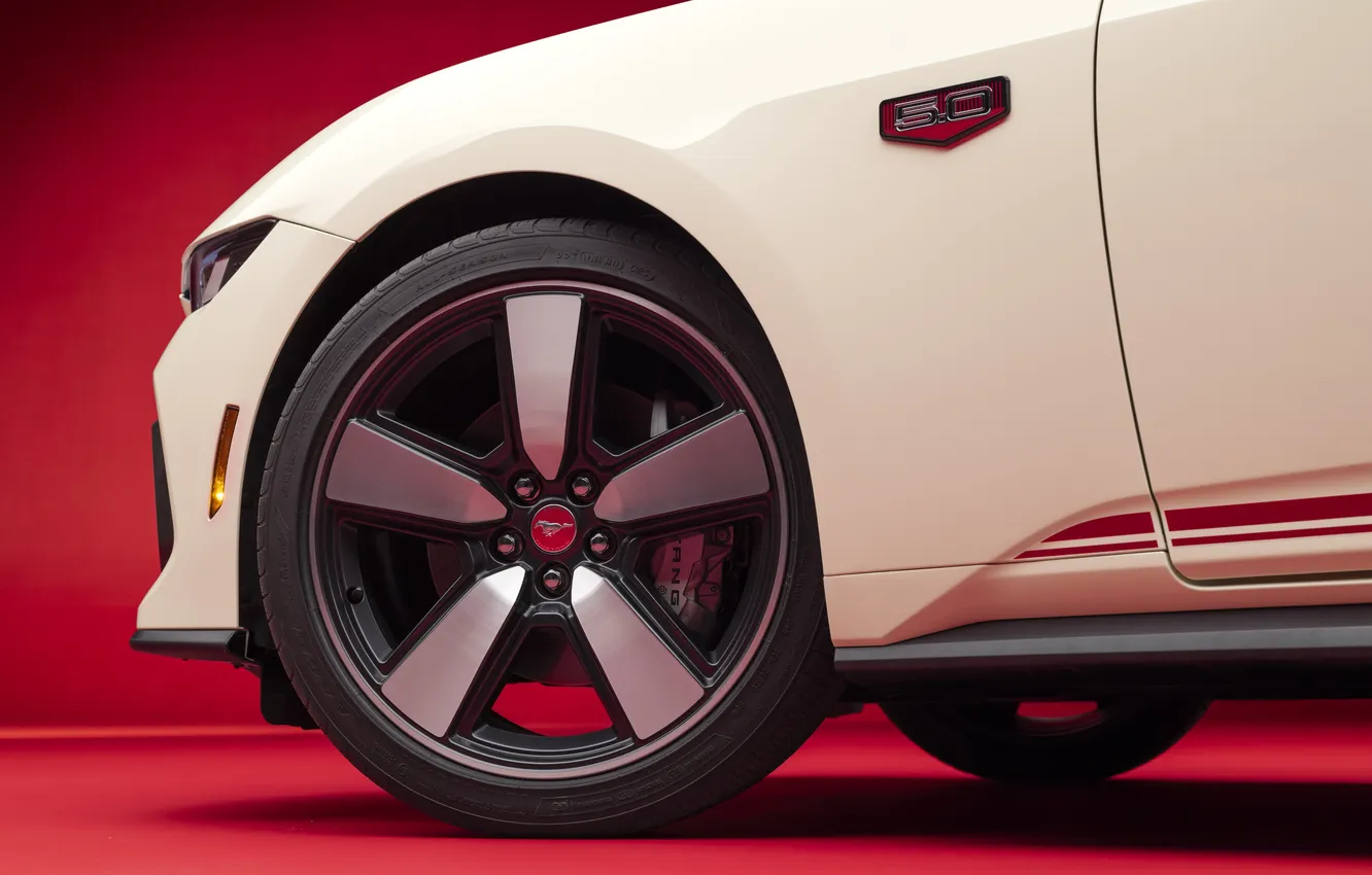 Photo wallpaper Ford, Mustang, Ford, Convertible, Mustang GT, 2025, limited edition, 60th Anniversary Package