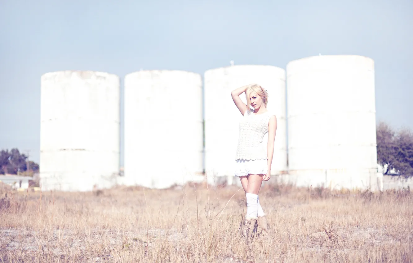 Photo wallpaper girl, blonde, photographer, girl, photography, photographer, Brian Storey, Julie