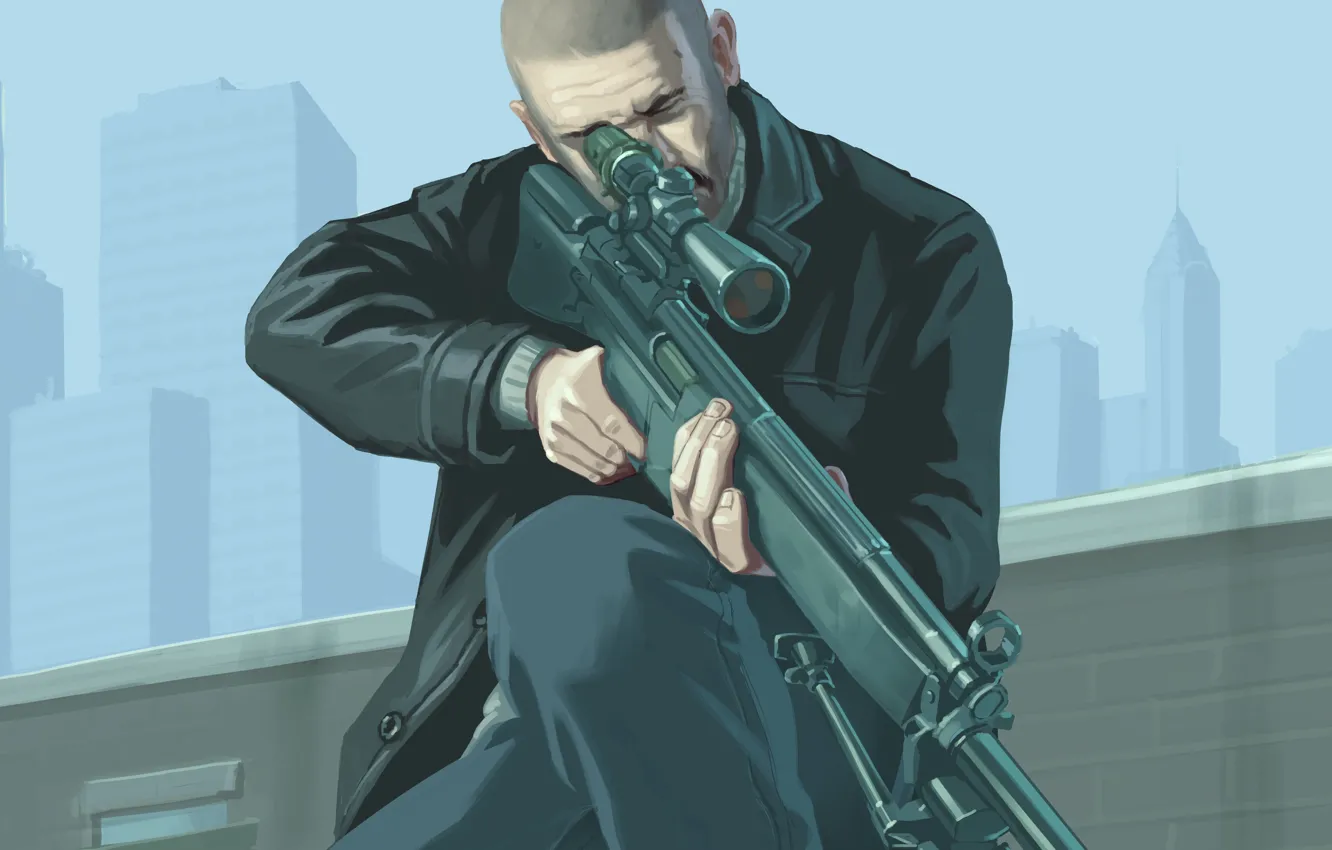 Photo wallpaper GTA, Rockstar, Game, Grand Theft Auto IV
