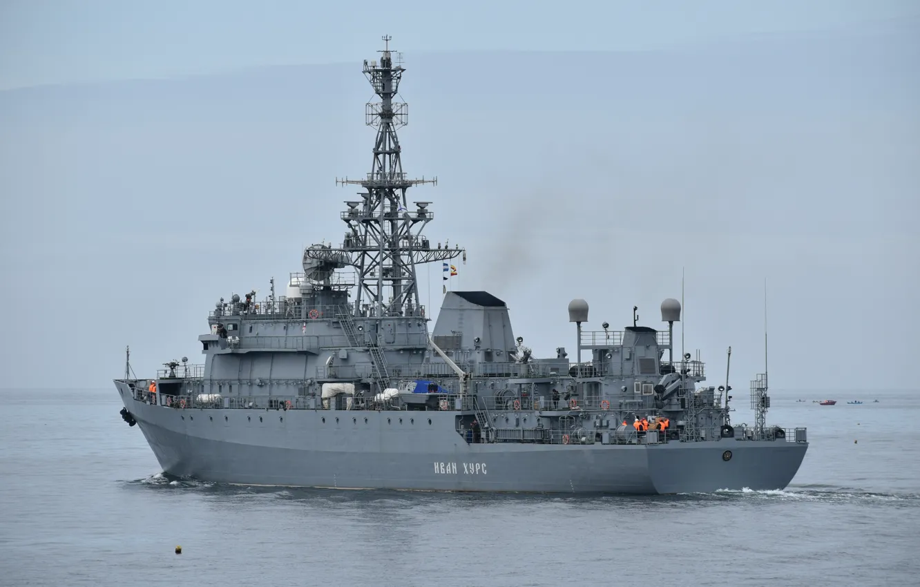 Photo wallpaper ship, average, intelligence, Author Erne, Ivan Khurs