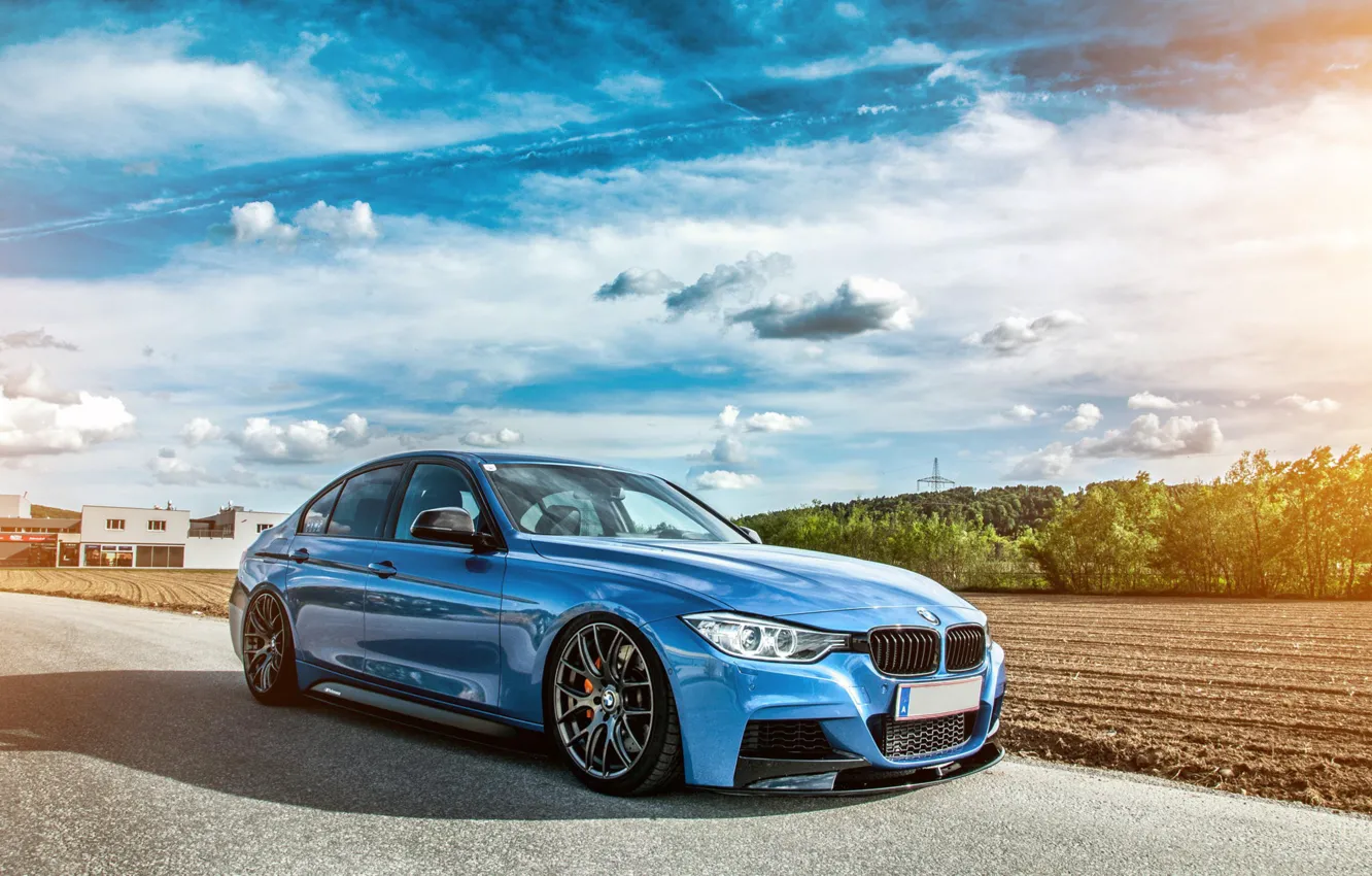 Photo wallpaper BMW, tuning, 335i, F30, stance
