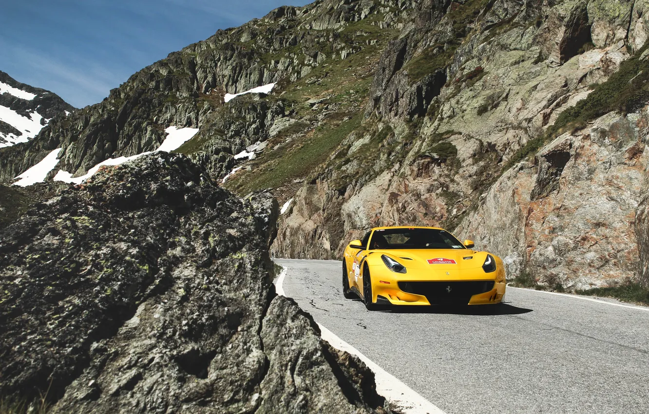 Photo wallpaper car, wallpaper, Ferrari, Supercar