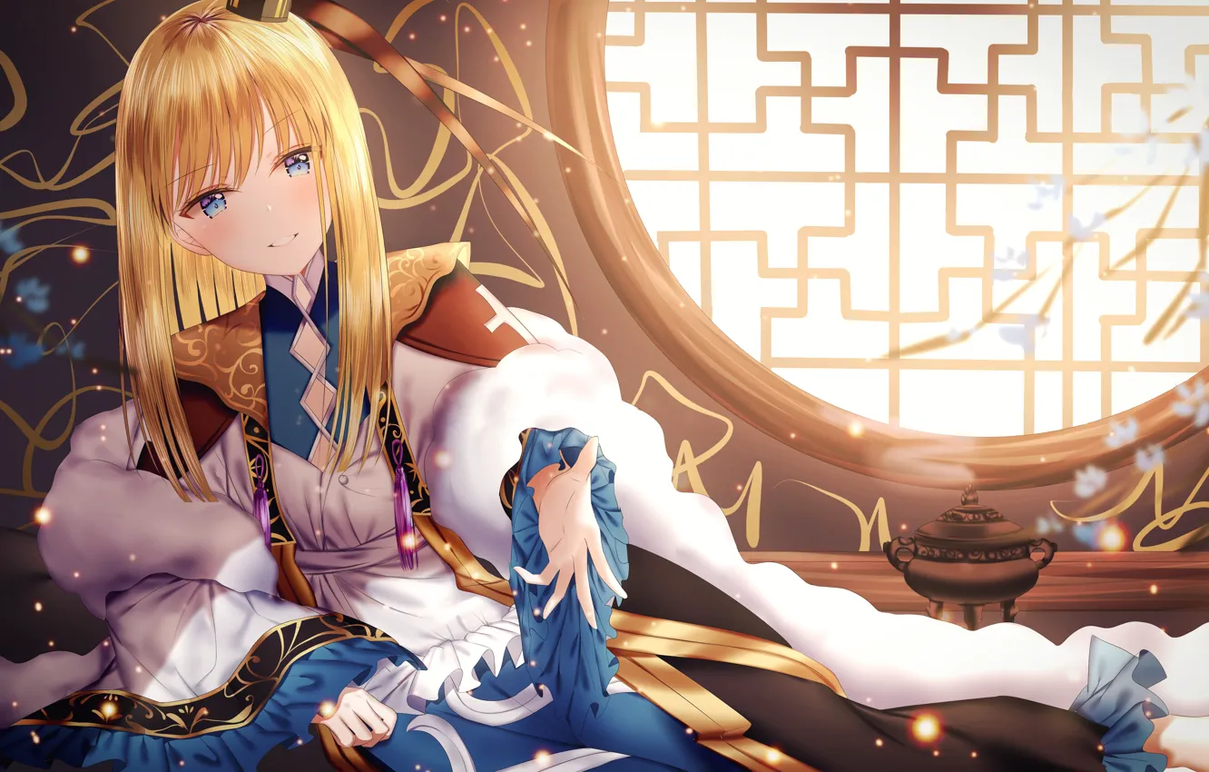 Photo wallpaper girl, smile, Fate / Grand Order, The destiny of a great campaign