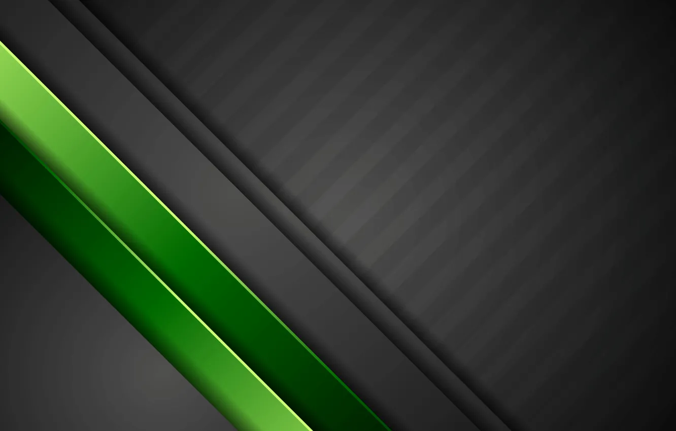 Photo wallpaper green, vector, abstract, black, design, art, background, material