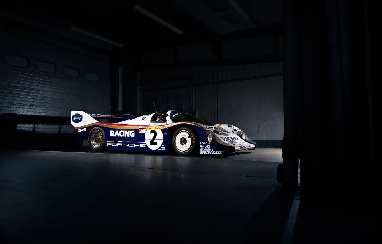 Photo wallpaper Porsche, 1982, 956, Porsche 956