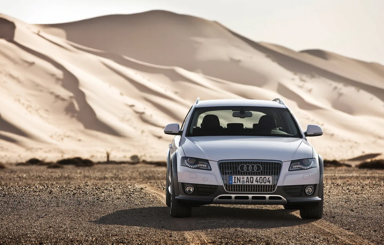 Photo wallpaper sand, Audi, Allroad, quattro