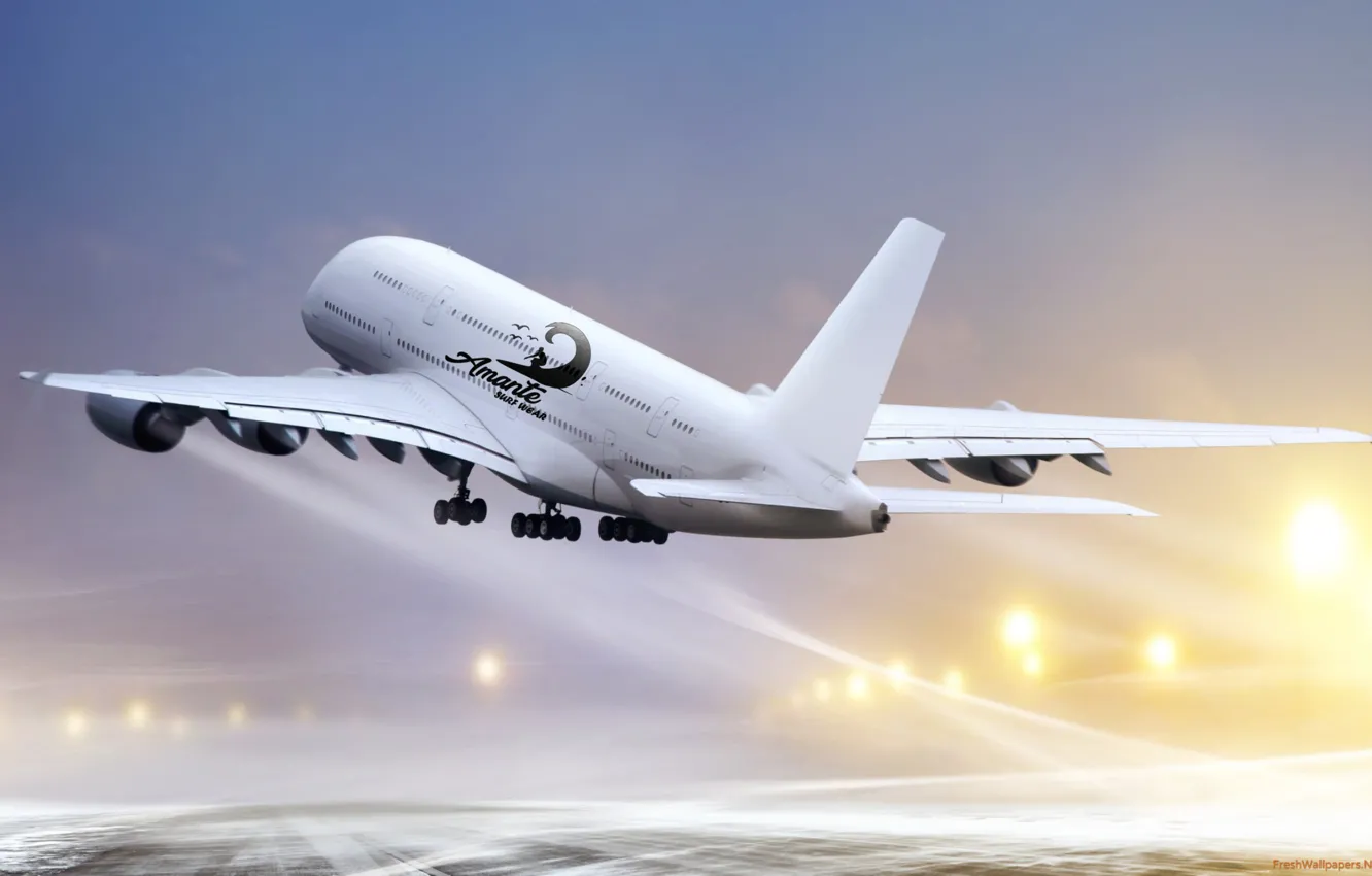 Photo wallpaper Boeing, logo, LOVER