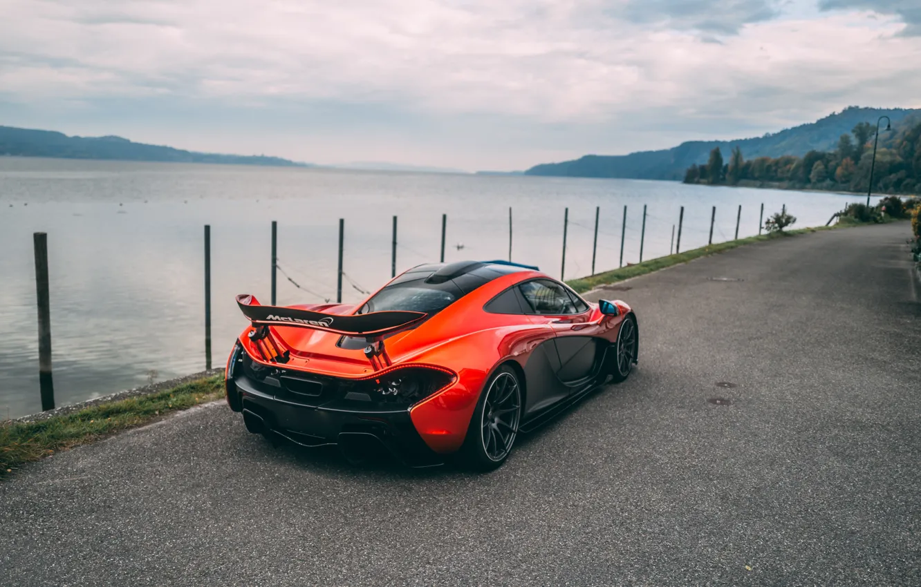 Photo wallpaper car, McLaren, McLaren P1, P1