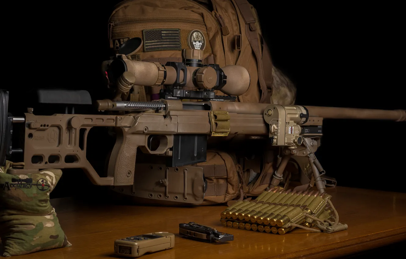 Photo wallpaper optics, rifle, sniper, International AW, Accuracy