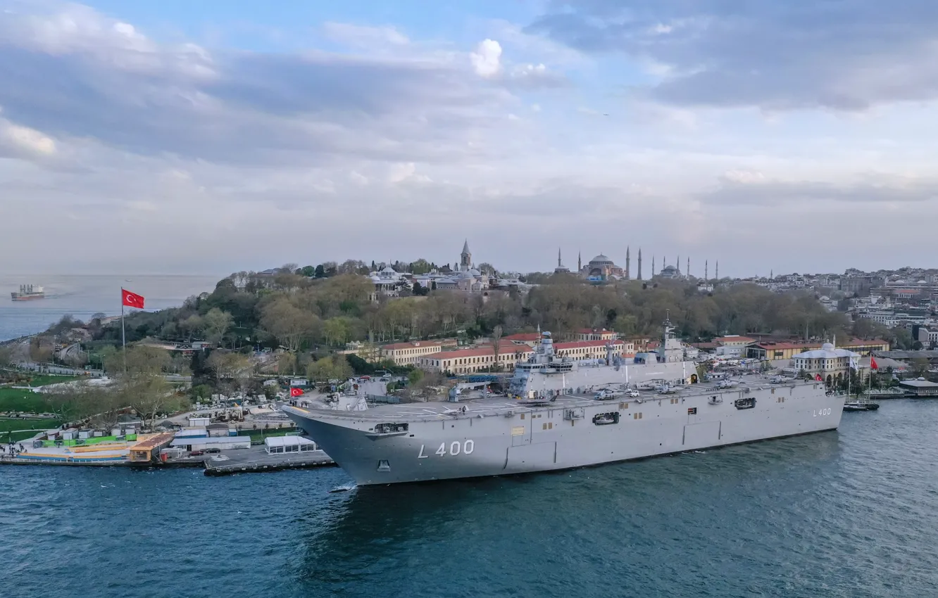 Photo wallpaper ship, Turkey, landing, Anatolia
