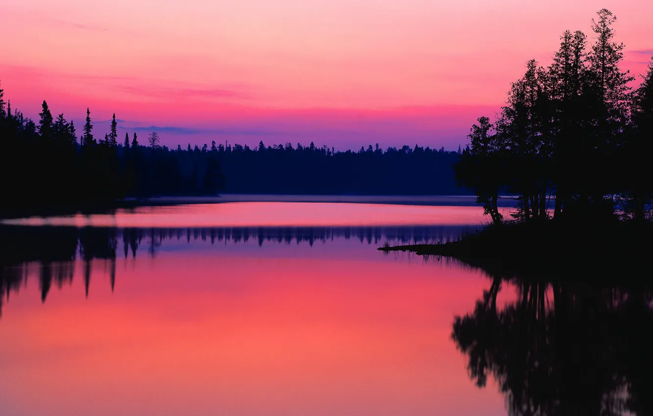 Photo wallpaper dawn, Canada, Ontario