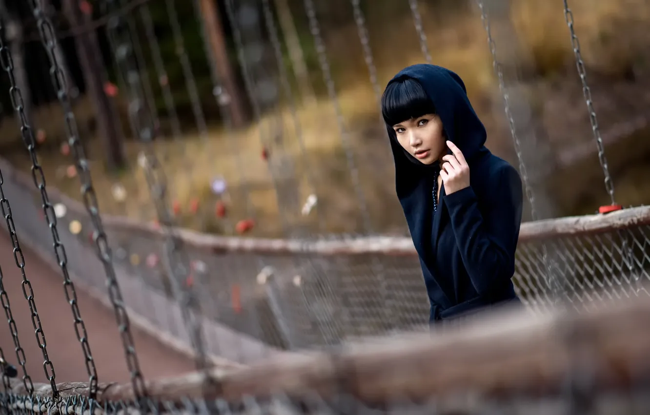 Photo wallpaper hood, Maxim Guselnikov, Karina Kim