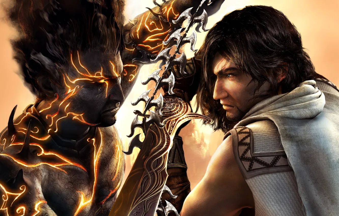 Photo wallpaper the game, the battle, Prince of Persia