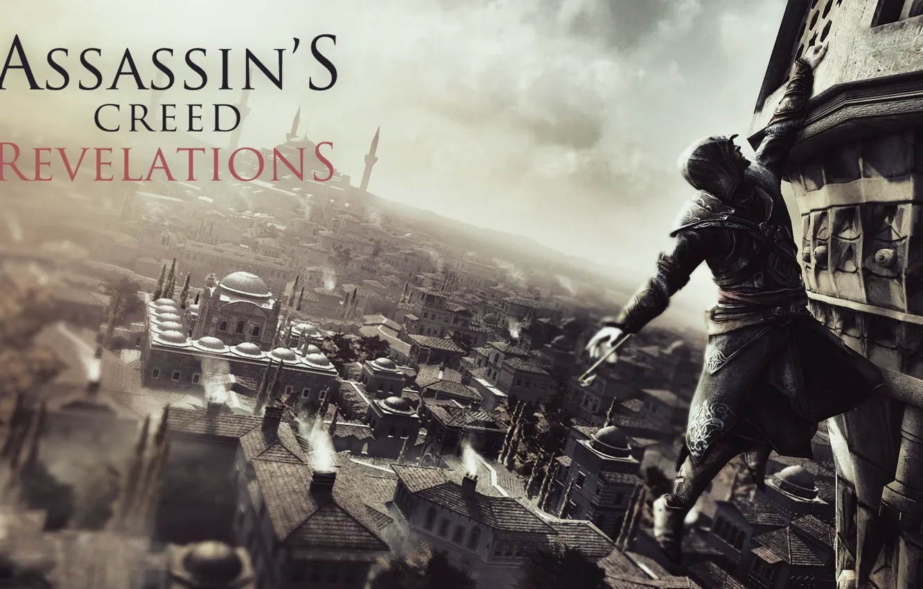 Photo wallpaper assassin, Ezio, assassin's creed revelations