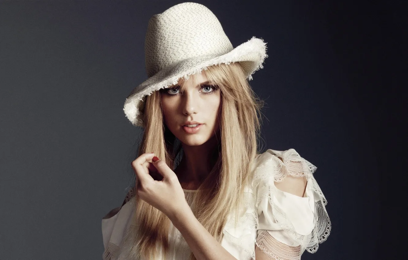 Photo wallpaper girl, hat, singer, Taylor Swift, celebrity, Taylor swift
