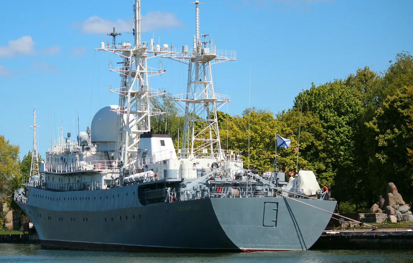 Photo wallpaper ship, average, intelligence, Admiral FedorGolovin, SSV-520