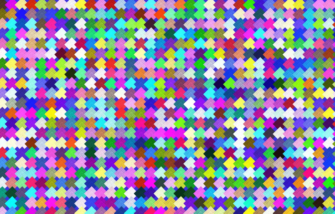 Photo wallpaper Tekstura, squares, Colored
