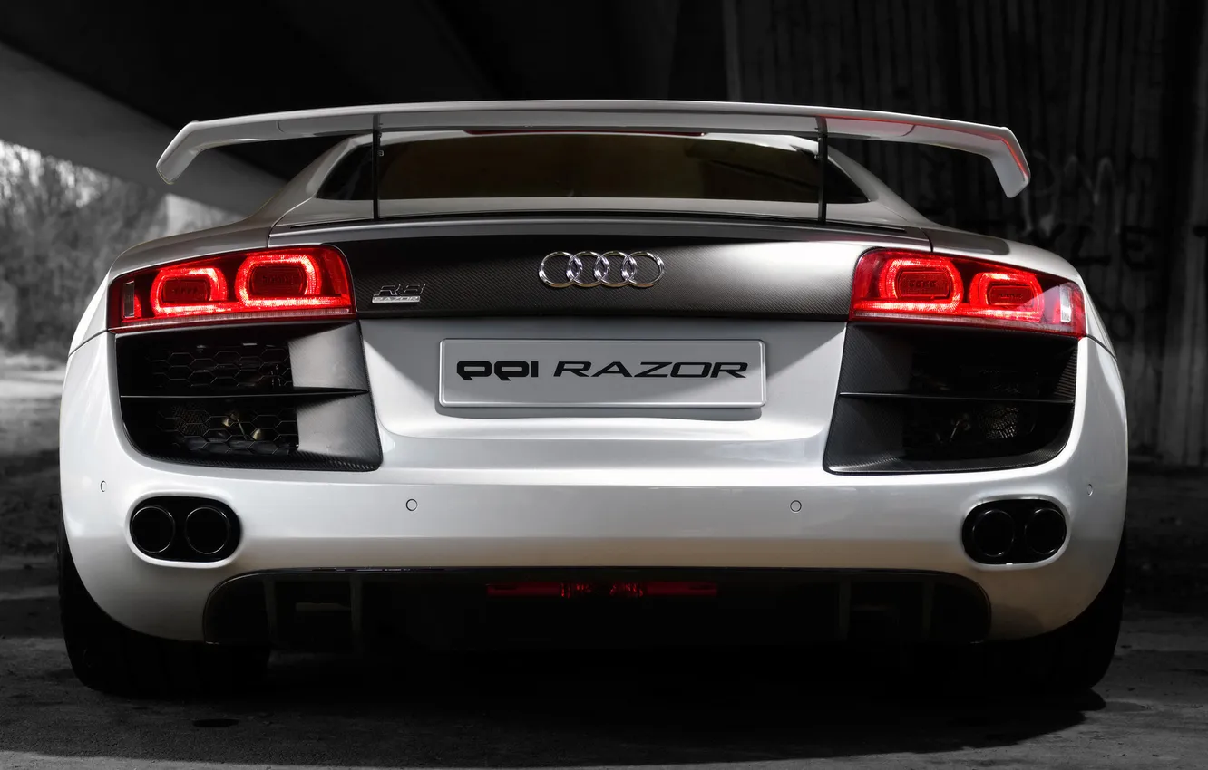 Photo wallpaper Audi, back