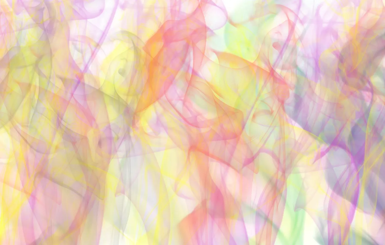 Photo wallpaper smoke, smoke, colored smoke