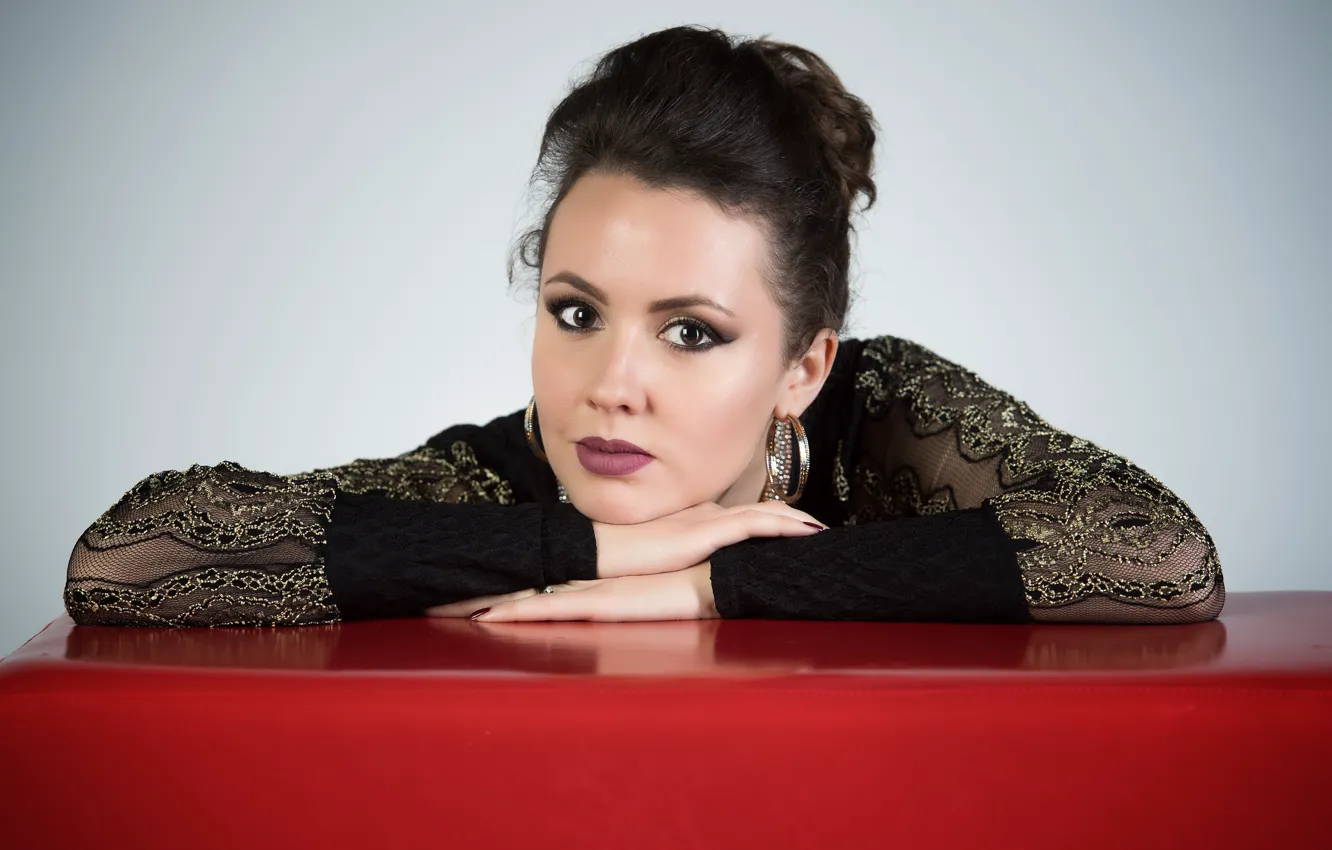 Photo wallpaper look, model, Elena, Elene Due