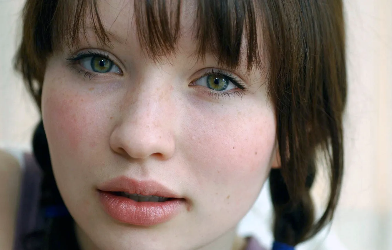 Photo wallpaper portrait, cutie, emily browning