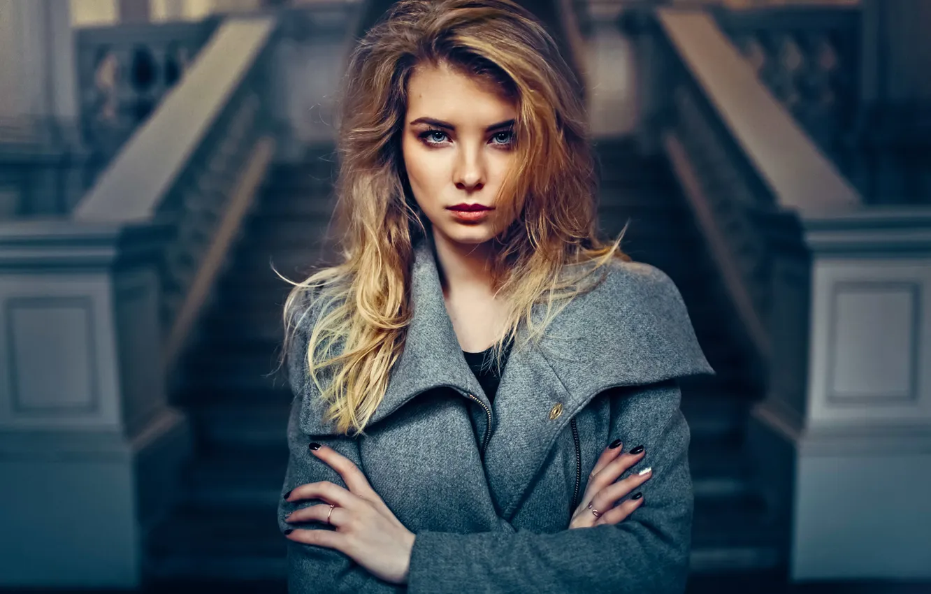 Photo wallpaper light, style, beautiful, model, beauty, mood, shadow, emotion