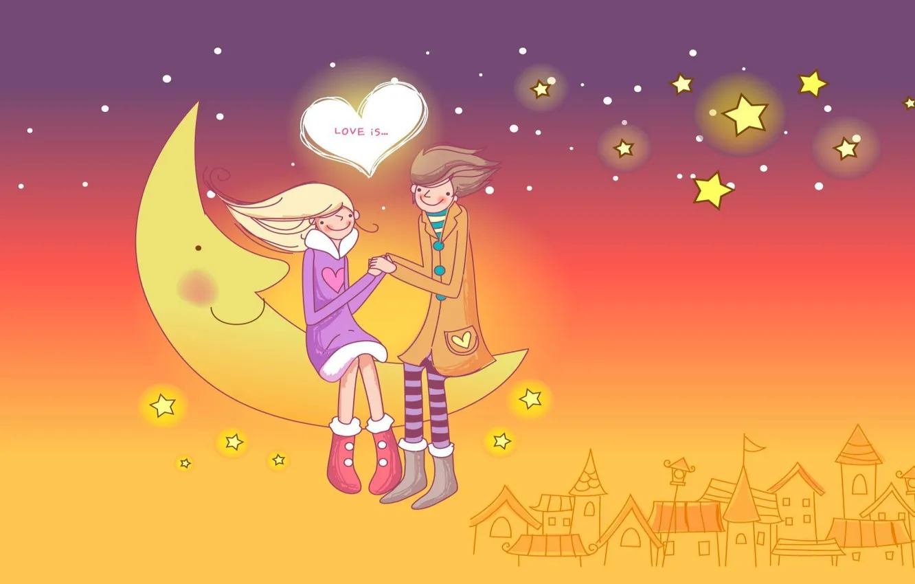 Photo wallpaper love, mood, feelings