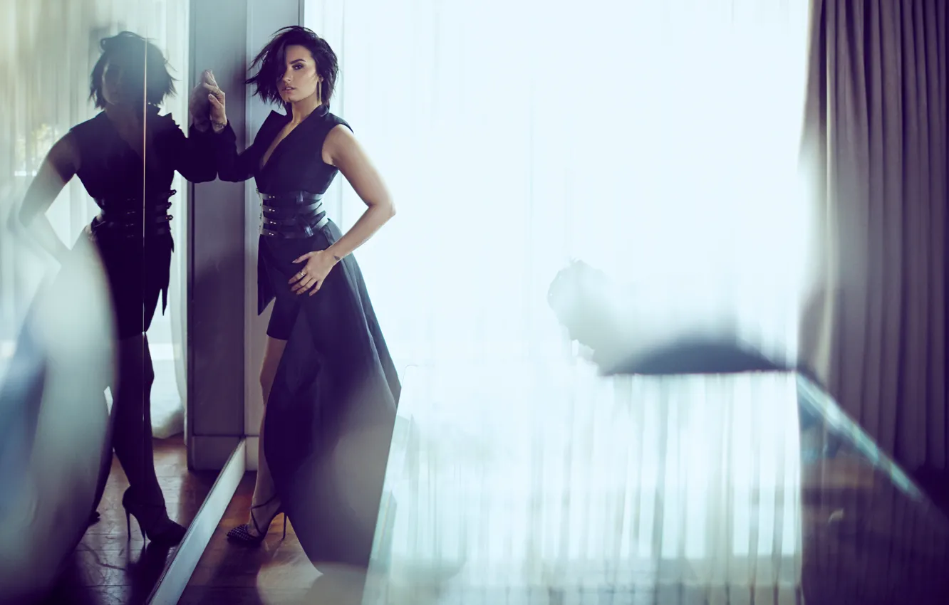 Photo wallpaper brunette, singer, Demi Lovato, Demi Lovato