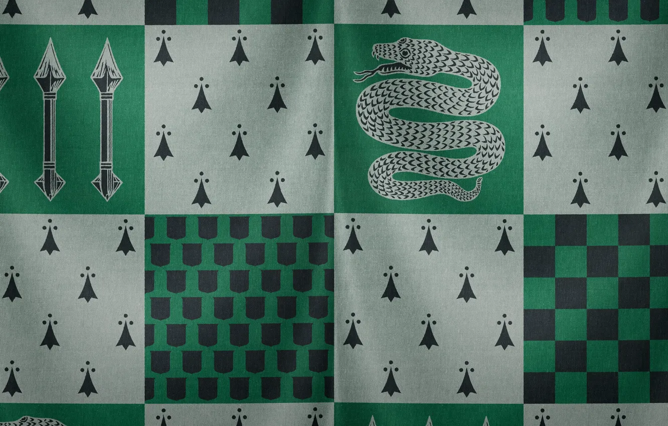 Photo wallpaper snake, Harry Potter, Harry Potter, Slytherin, faculty, Slytherin