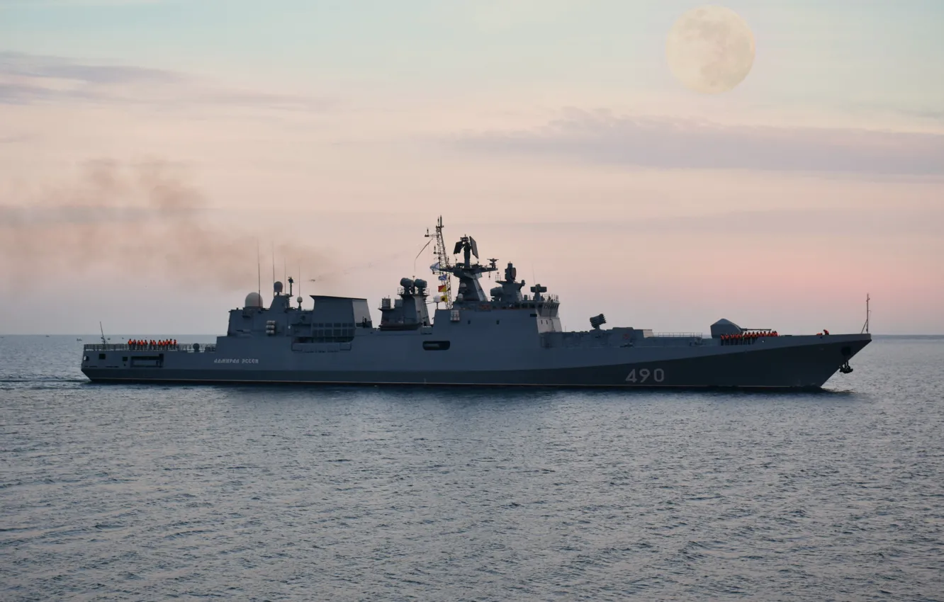 Photo wallpaper ship, frigate, guard, Admiral Essen