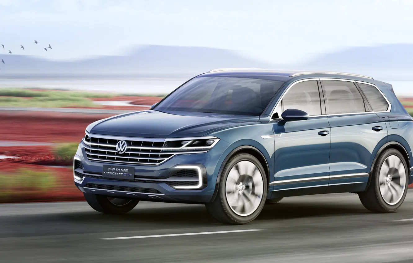 Photo wallpaper Concept, Volkswagen, the concept, Volkswagen, crossover, GTE, T-Prime