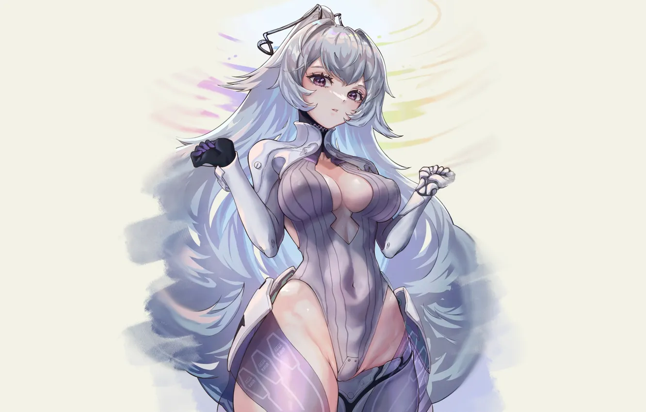 Photo wallpaper girl, hot, sexy, sexy girl, anime, figure, pretty, babe